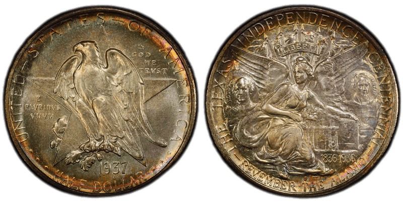 1937 (S) Texas Half Dollar