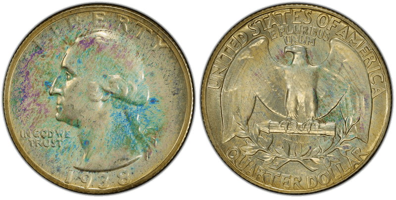 1938 Washington Quarter