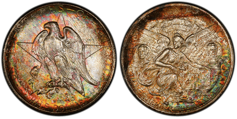 1938 (S) Texas Half Dollar