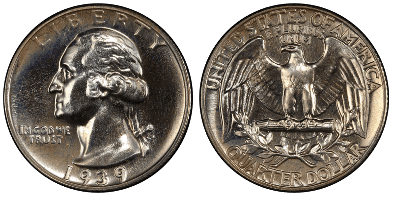 1939 Proof Washington Quarter