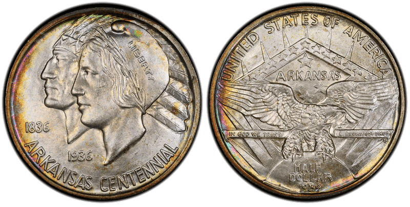 1939 Arkansas Half Dollar