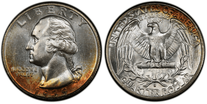 1939 (S) Washington Quarter