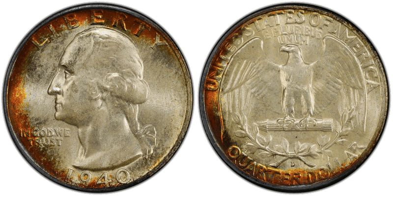 1940 Washington Quarter