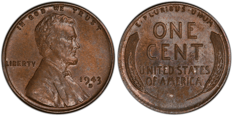 1943 Lincoln Wheat Cent