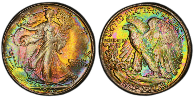 1946 Walking Liberty Half Dollar
