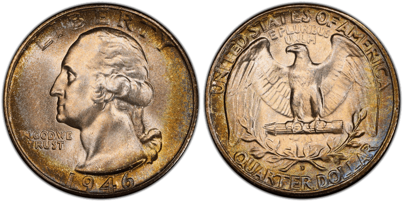 1946 Washington Quarter