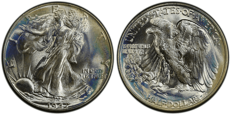 1947 Walking Liberty Half Dollar