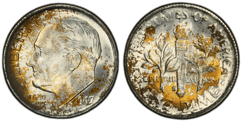 1947 (S) Roosevelt Dime