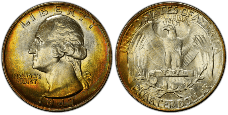 1947 (S) Washington Quarter