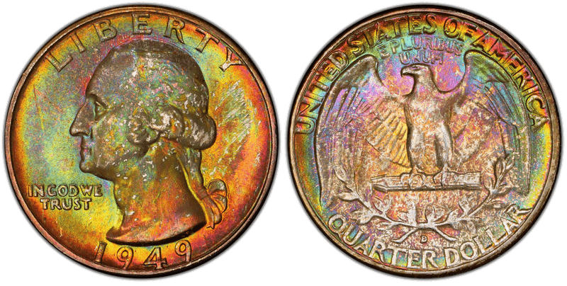 1949 Washington Quarter