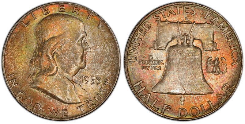1953 Franklin Half Dollar