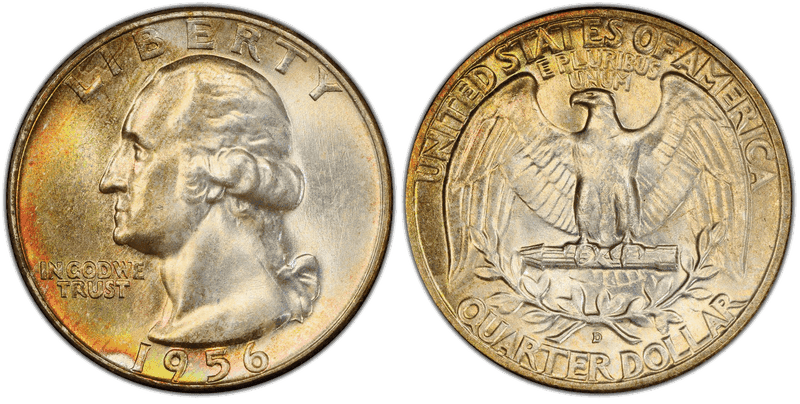 1956 Washington Quarter