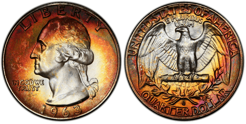 1963 Washington Quarter