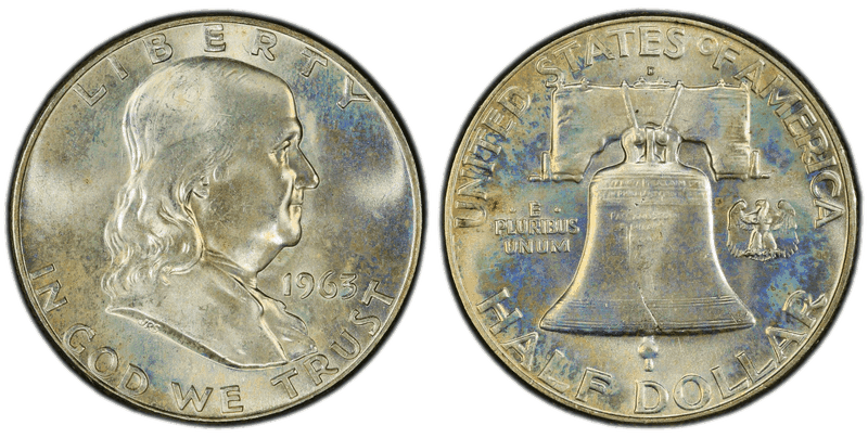 1963 Franklin Half Dollar