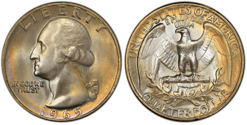 1965 Washington Quarter