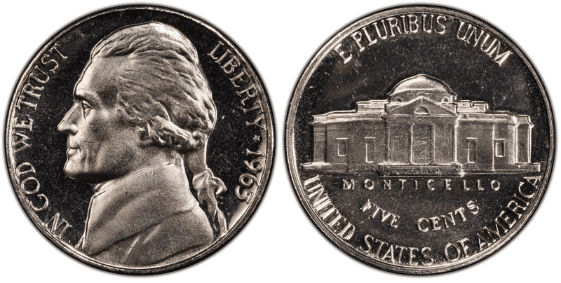 1965 SMS Jefferson Nickel