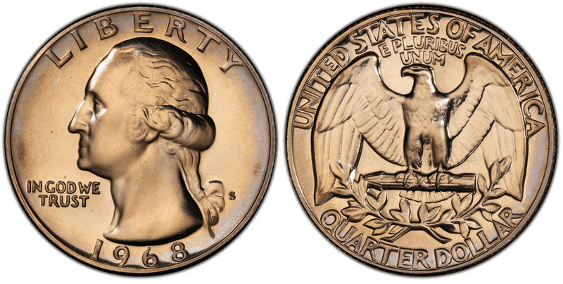1968 (S) Proof Washington Quarter