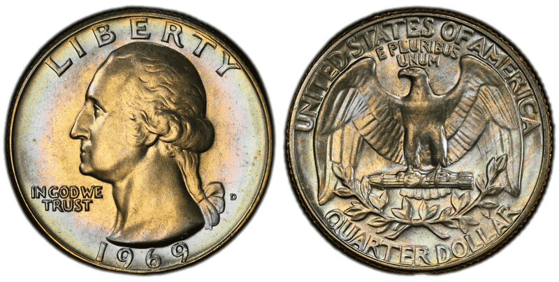 1969 Washington Quarter