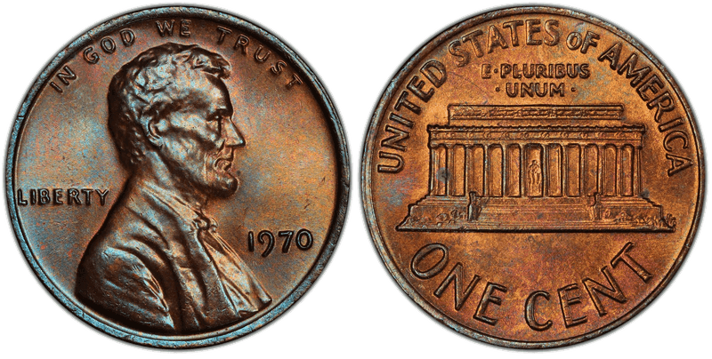 1970 Lincoln Memorial Cent