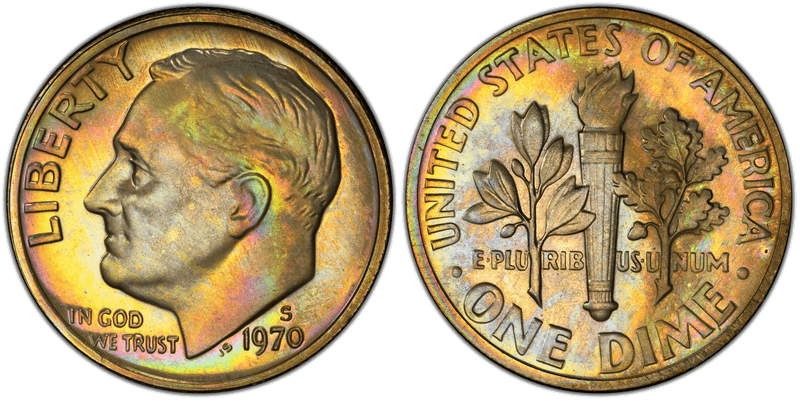 1970 (S) Proof Roosevelt Dime