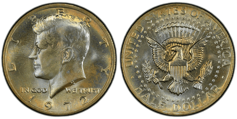 1972 Kennedy Half Dollar