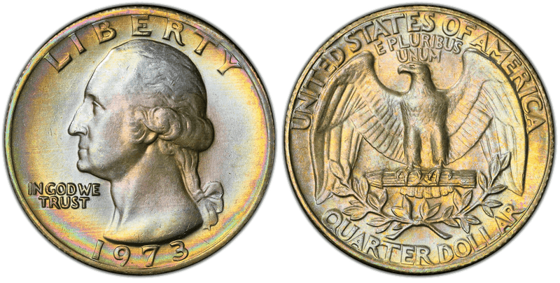1973 Washington Quarter