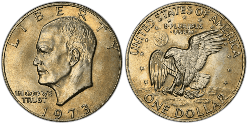 1973 Eisenhower Dollar