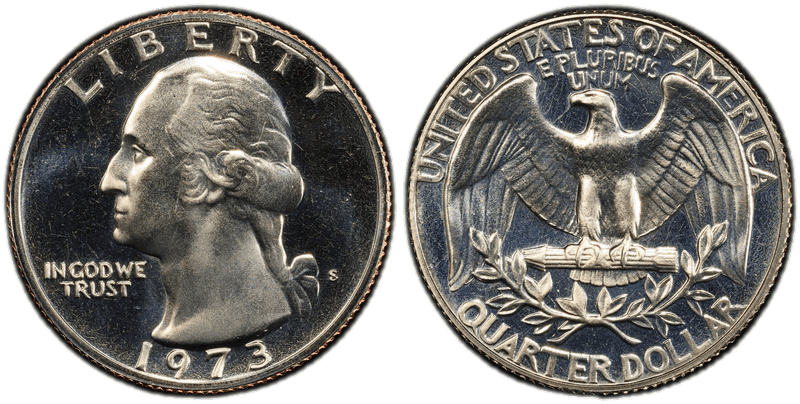 1973 (S) Proof Washington Quarter