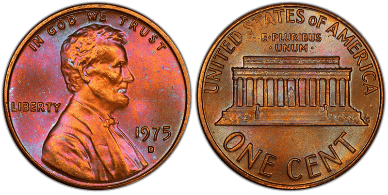1975 Lincoln Cent