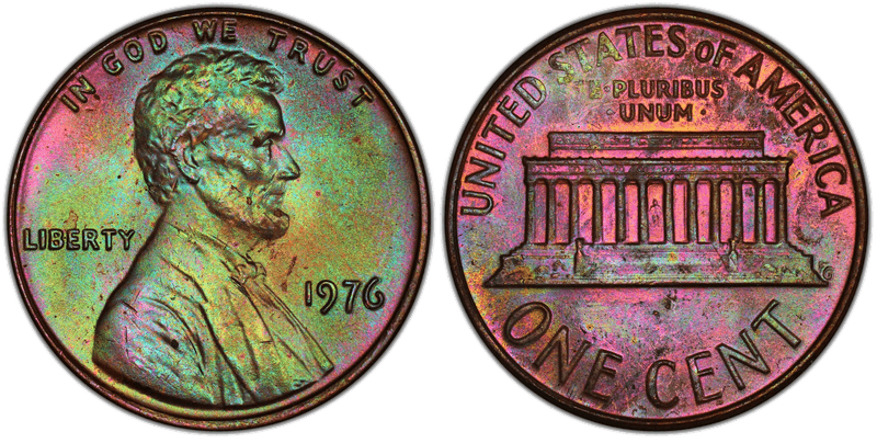 1976 Lincoln Memorial Cent