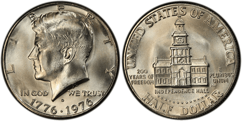 1976 Kennedy Half Dollar (Bicentennial)