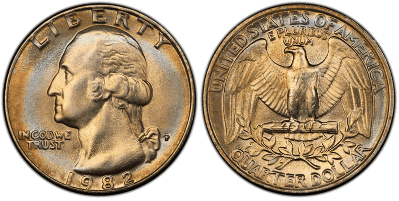 1982 (P) Washington Quarter
