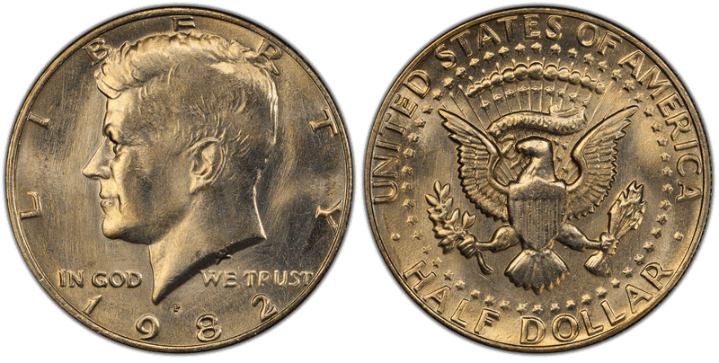 1982 (P) Kennedy Half Dollar