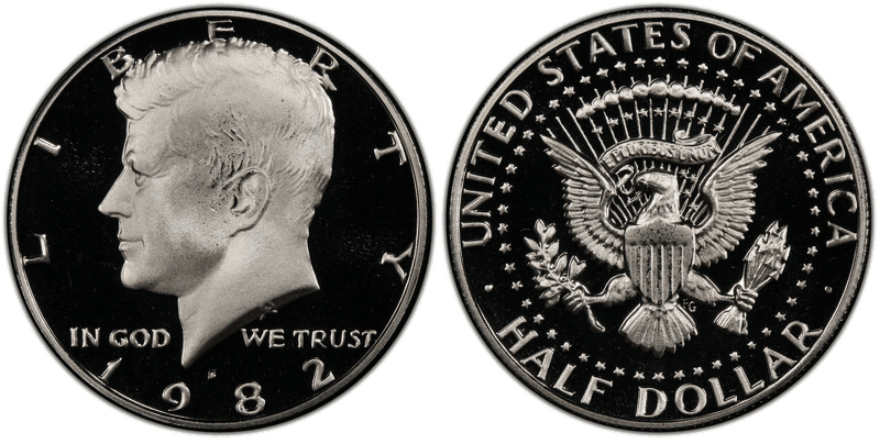 1982 (S) Proof Kennedy Half Dollar