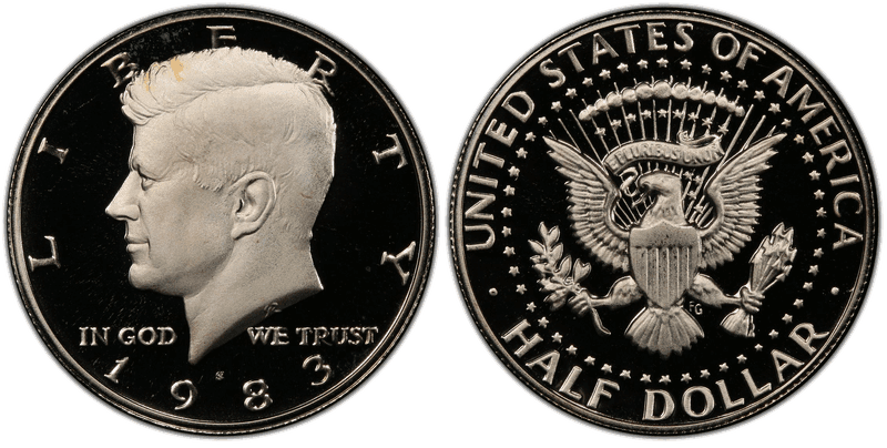 1983 (S) Proof Kennedy Half Dollar