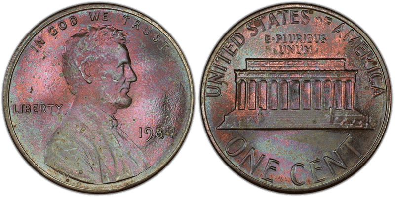 1984 (P) Lincoln Memorial Cent