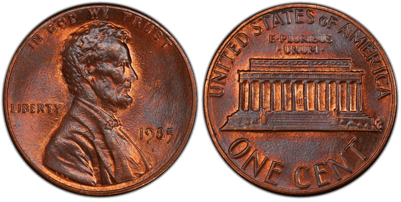 1985 (P) Lincoln Memorial Cent