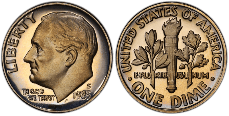1985 (S) Proof Roosevelt Dime