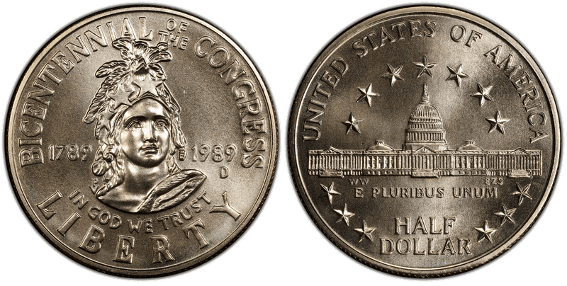1989 Congressional Commemorative Half Dollar