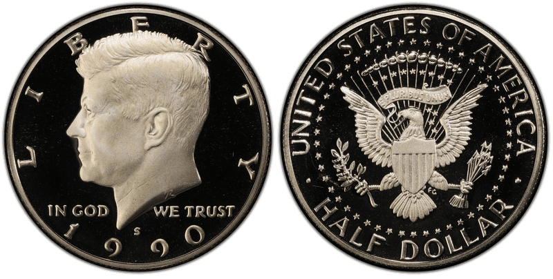 1990 (S) Proof Kennedy Half Dollar