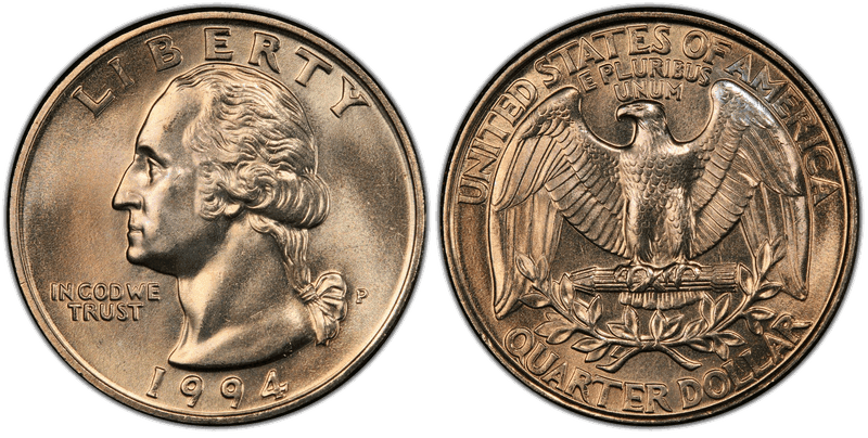 1994 (P) Washington Quarter