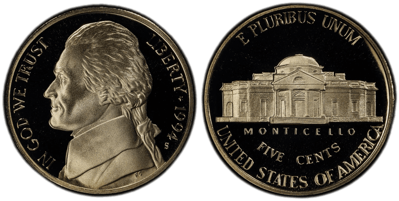 1994 (S) Proof Jefferson Nickel