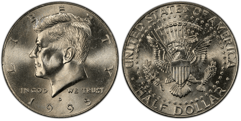 1995 Kennedy Half Dollar