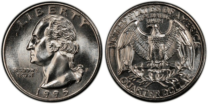 1995 (P) Washington Quarter