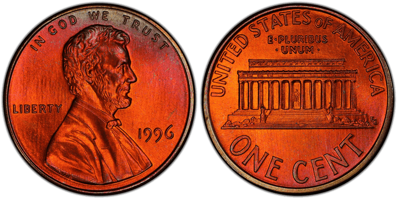 1996 (P) Lincoln Memorial Cent
