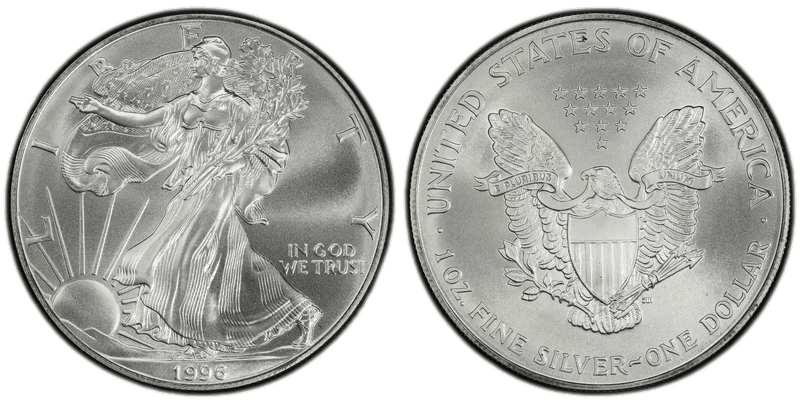 1996 (P) American Silver Eagle