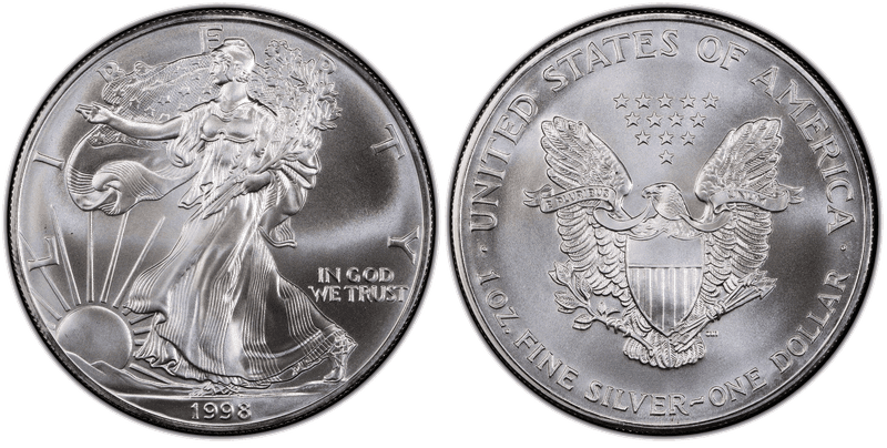 1998 (P) American Silver Eagle