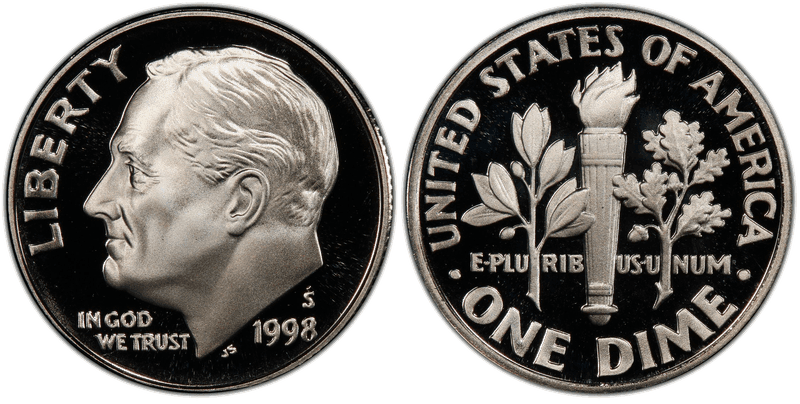 1998 (S) Proof Roosevelt Dime