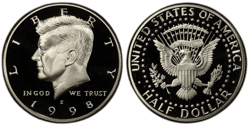 1998 (S) Proof Kennedy Half Dollar