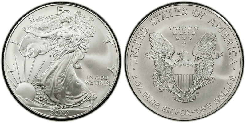 2000 (P) American Silver Eagle